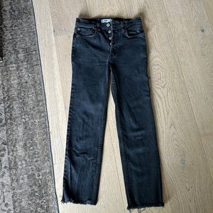 RE/Done high waisted skinny jeans